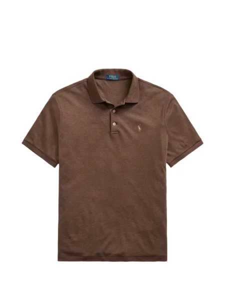 Krótka czapka z daszkiem Polo Ralph Lauren w jodełkę jednorzędowa niebieska