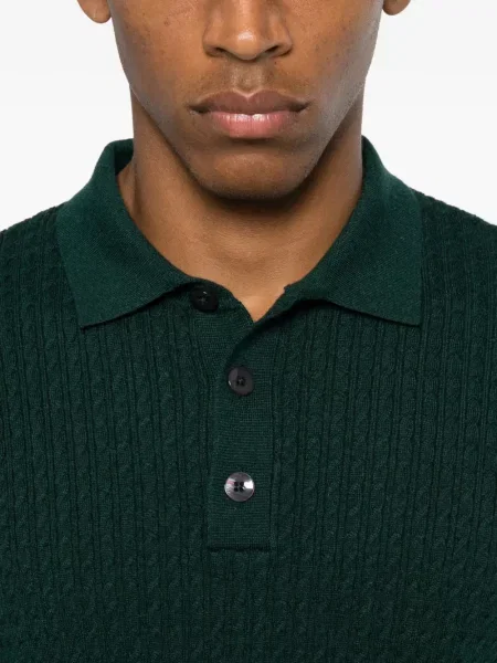 Polo Diktat tricotate verde