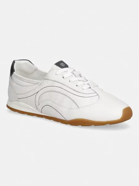 Valentino PLUSH Sneaker Low-Top sneakers pentru femei din piele bej