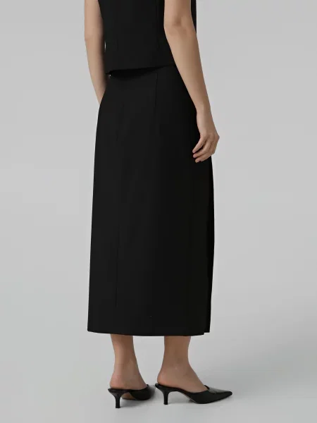 Юбка макси Emporio Armani черная
