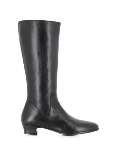 Cizme Alexander Hotto din piele negru