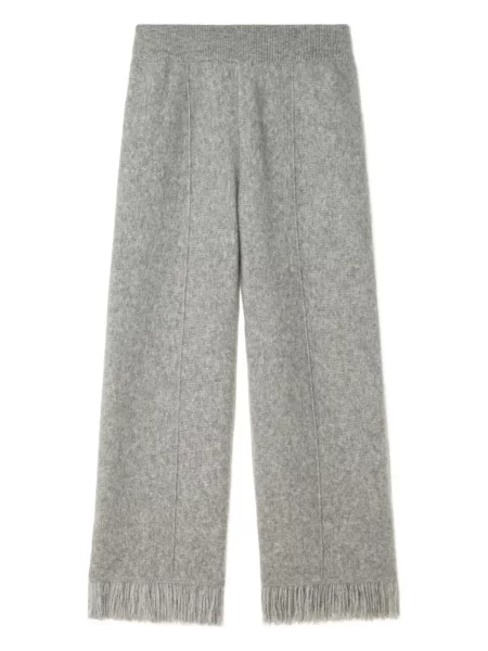 Pantaloni Alanui cu franjuri gri