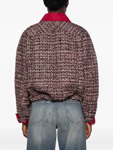 Geacă Marbell din tweed maro