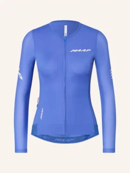 Maap Koszulka Kolarska Emerge Ls Jersey blau niebieska