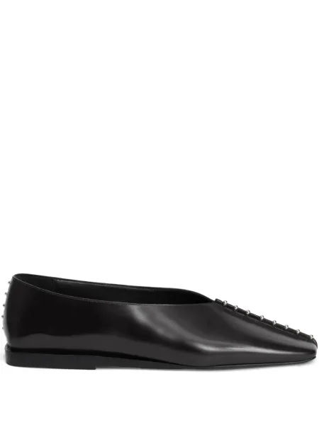 Balerini Jil Sander cu tepi negru