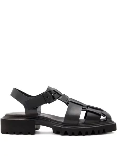 Sandale Allsaints din piele chunky negru