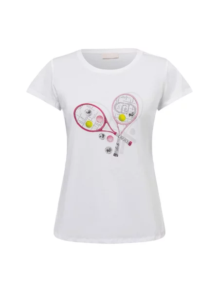 Liu Jo Collection Koszulka Kobiety jednolity S biały