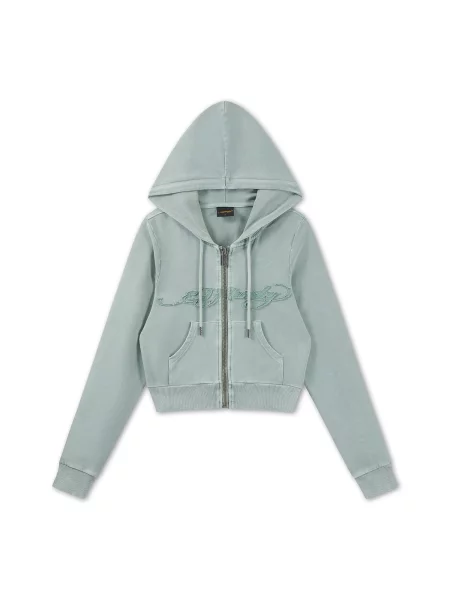 Ed Hardy Tepláková bunda zelená