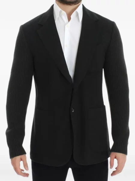 Sacou Dolce & Gabbana tricotate negru