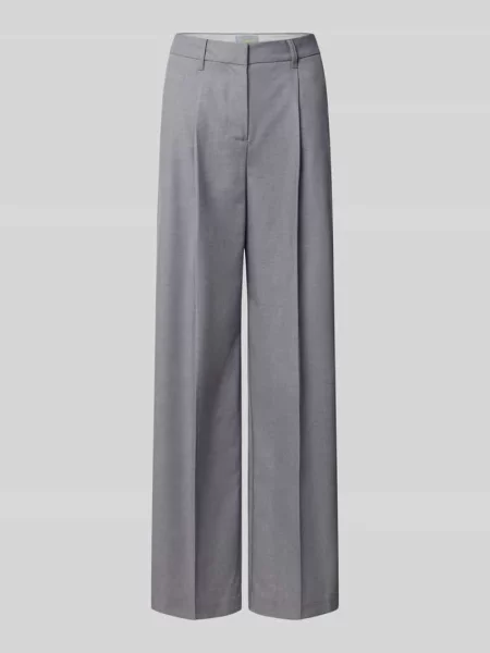 Spodnie o kroju wide fit z dodatkiem model Aya Ellis' Jjxx