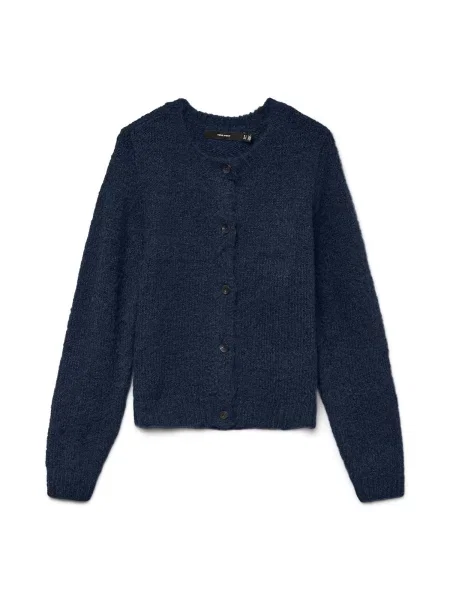VERO MODA Geacă tricotată VMNovah noapte albastru