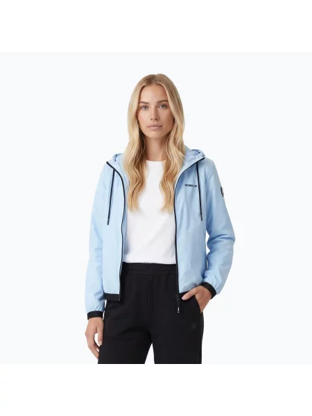 Дамско яке Pitbull Adena Hooded light blue синьо