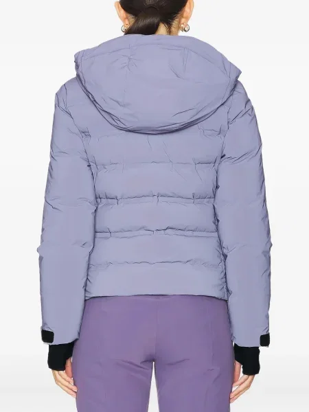 Skijaška jakna Aztech Mountain s kapuljačom ljubičasta