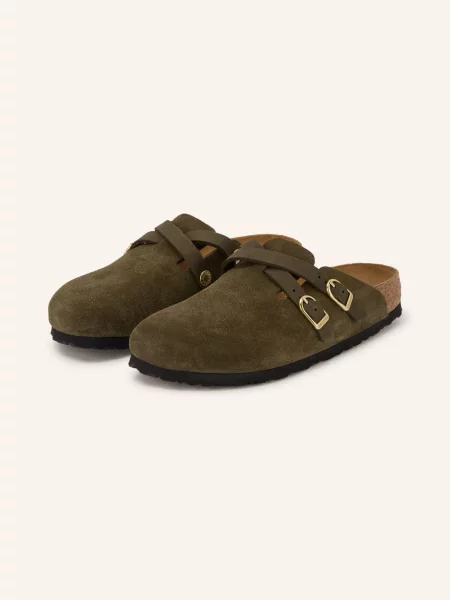 Birkenstock Pantofle Blair olivová