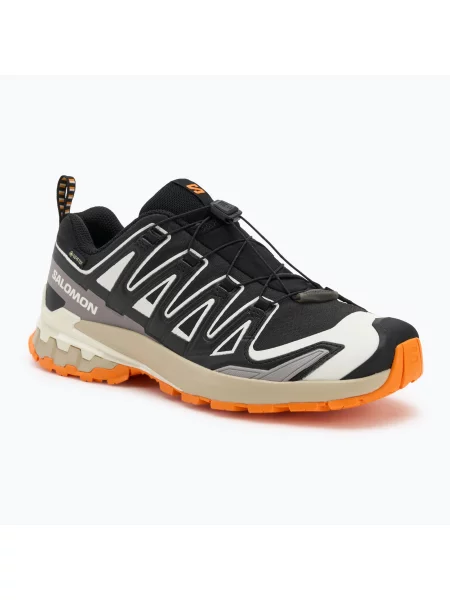 Încălțăminte de alergare pentru bărbați Salomon XA PRO 3D V9 GTX black/vanilla ice/turmeric negru