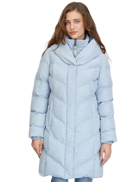 Ragwear Žieminis paltas Natalka šviesiai mėlyna