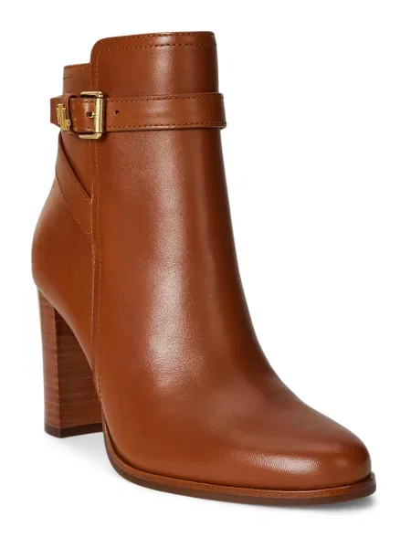 Lauren Ralph Lauren Botine Brooke II deschis maro