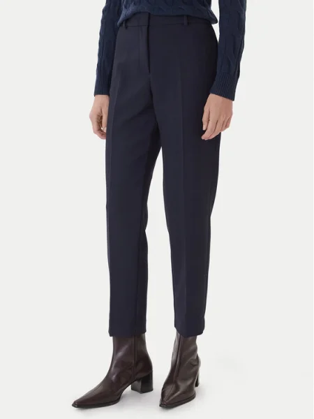 Tommy Hilfiger Pantaloni din Bleumarin Straight Fit albastru