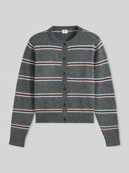 Kardigan o kroju regular fit z prążkowanymi wykończeniami Levi's