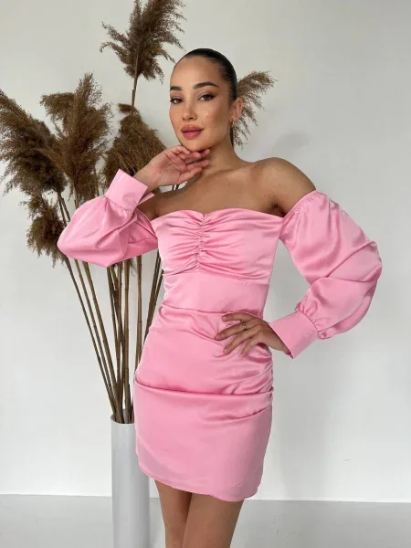 Вечернее платье Uaclothes розовое