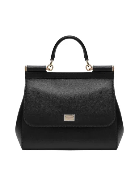 Torba Dolce And Gabbana skórzana czarna