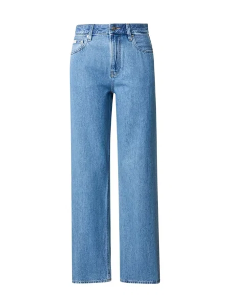 Calvin Klein Jeans Τζιν Straight ντένιμ μπλε