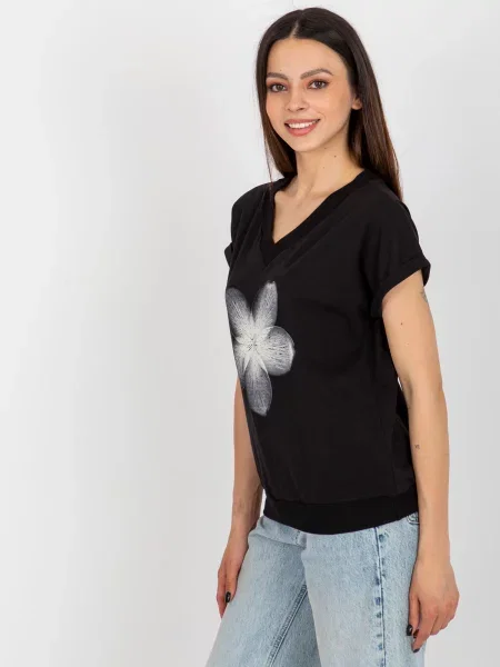Bluză Fashionhunters negru