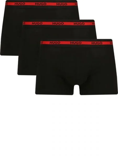 Hugo Chiloți boxer TRUNK TRIPLET PLANET negru