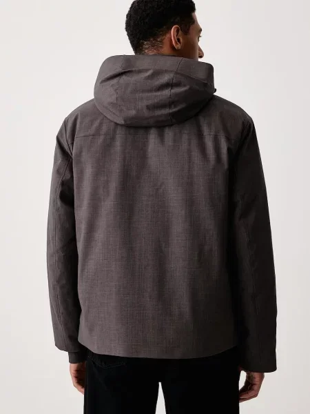 Calvin Klein kurtka puchowa szara