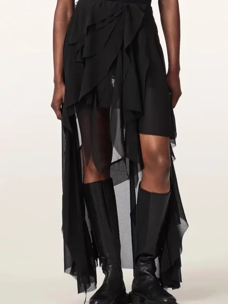 AllSaints Fustă Melody' negru