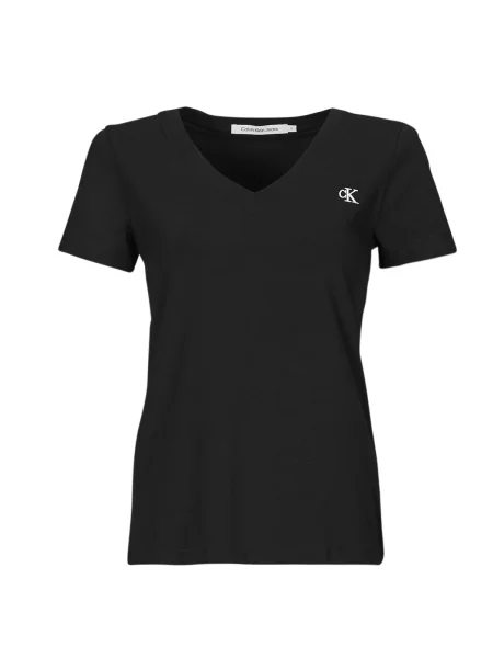 Calvin Klein Jeans T-shirt Rood crna