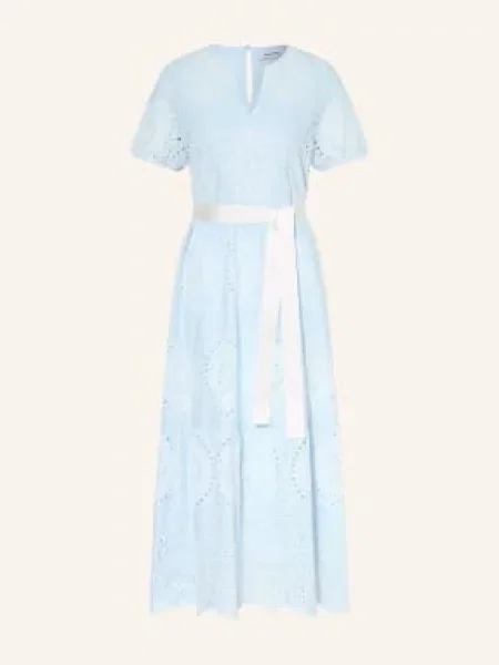 More & More Šaty Z Krajky S Otvory tmavě modrá bílá