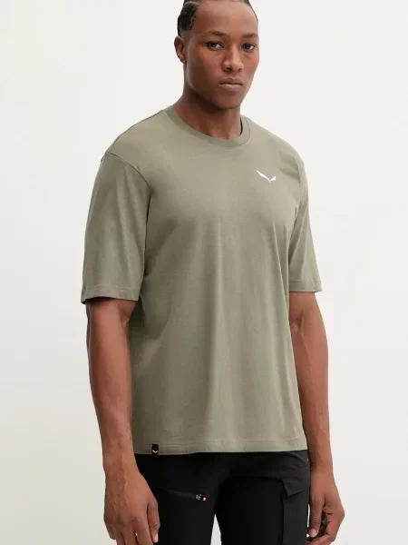 Sportovní tričko Salewa Eagle Glacier Loose zelené