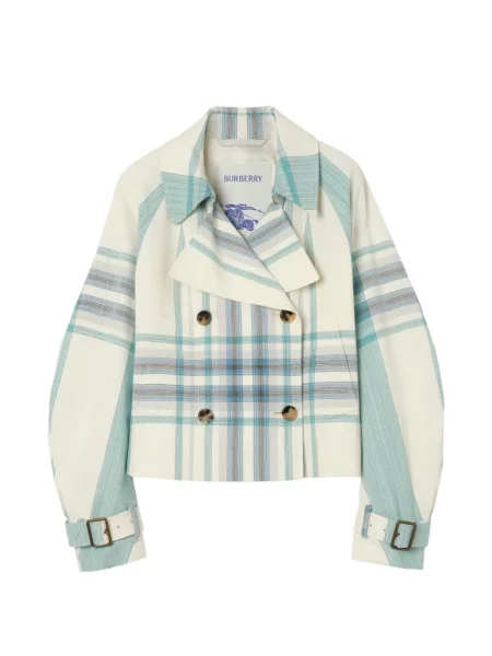 Decupat geacă Burberry în carouri
