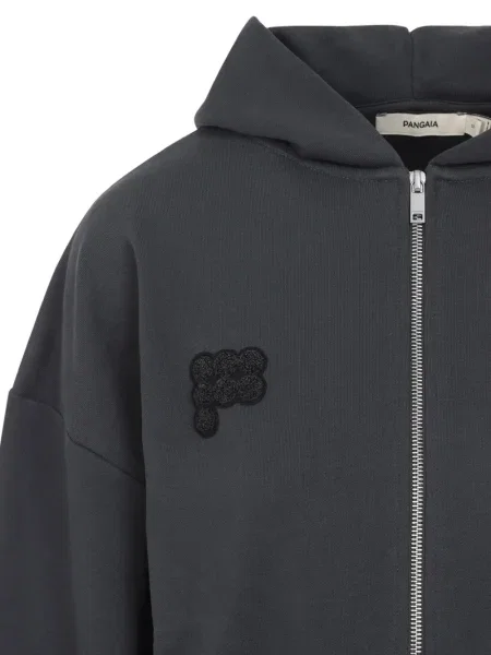 Hoodie Pangaia με αυτόγραφο γκρι