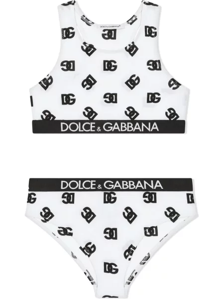 Majtki dziecięce Dolce And Gabbana białe