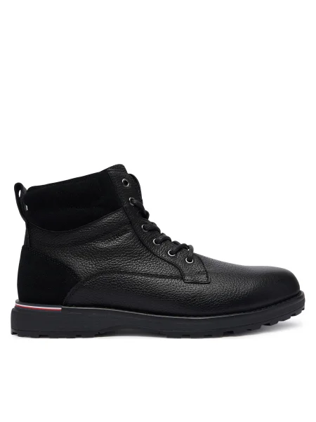 Bakancs Tommy Hilfiger Corporate W fekete
