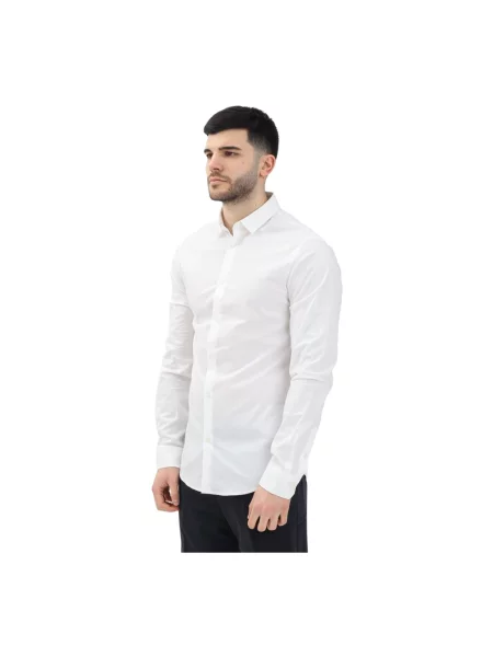 Haftowana koszula Armani Exchange czarna