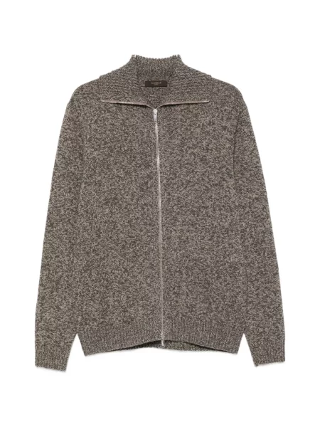 Cardigan Zanone tricotate gri