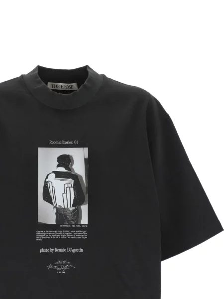 Tricou The Erose cu imagine negru