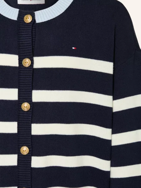 Tommy Hilfiger Kardigan blau biały