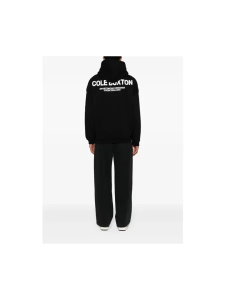 Bluza z kapturem Cole Buxton z kapturem czarna