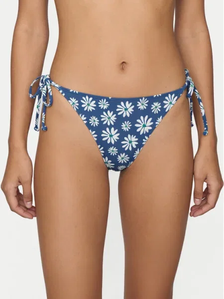 Roxy Bikini partea de jos Printed Essentials albastru