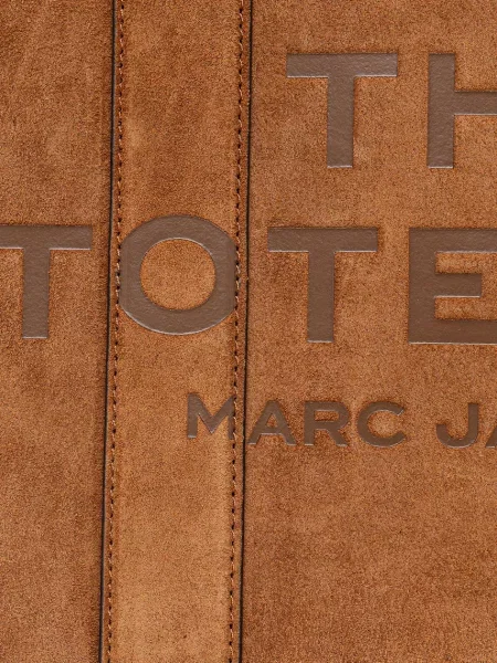 Marc Jacobs Shopper táska The Suede Medium Tote Bag | hasított bőr barna