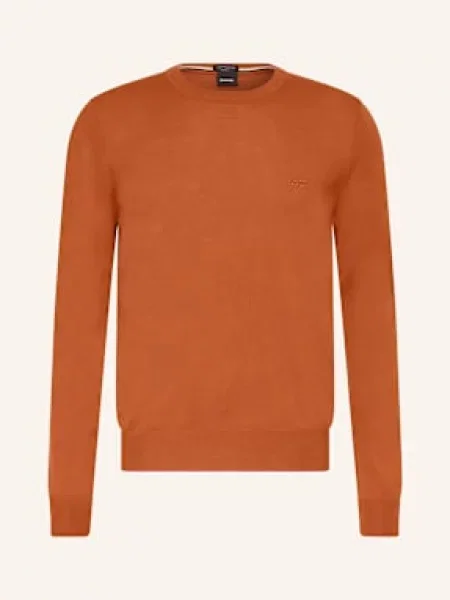 Boss Svetr Botto tmavě oranžová