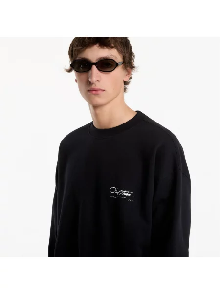 Φούτερ Obey Autograph Crew Black XL μαύρο