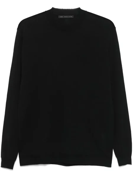Пуловер Low Brand черно