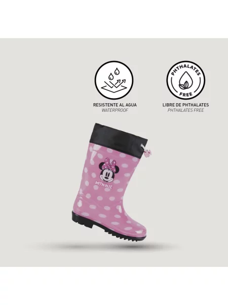 Cizme copii Minnie roz