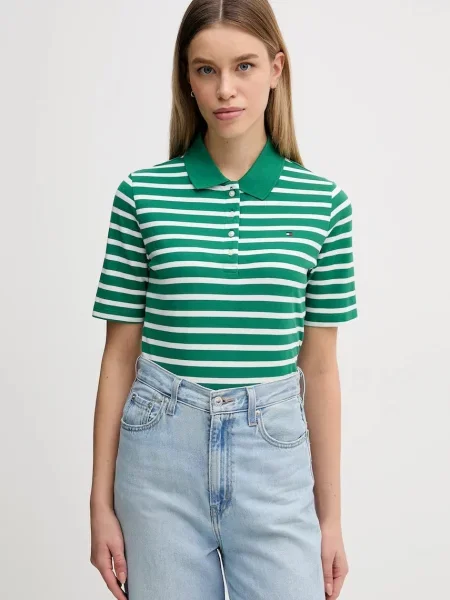 Polotričko Tommy Hilfiger zelené