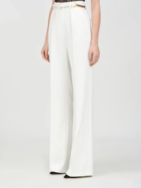 Брюки Elisabetta Franchi белые